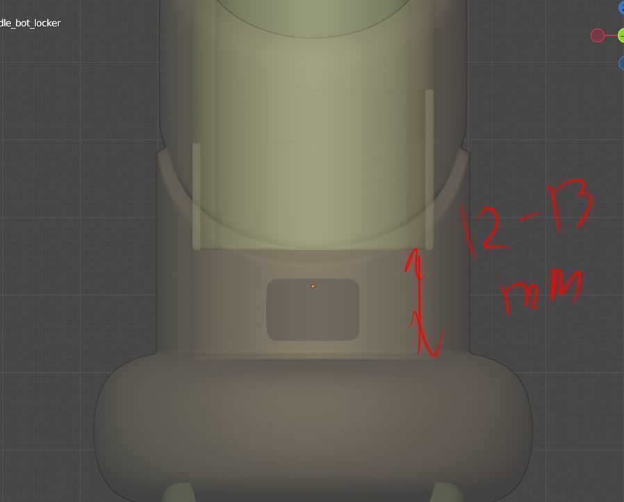 Trailblazer bat from Honkai Star Rail V2 LED READY 3D print model_18