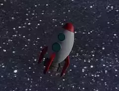 Simple rocker ship for games 3D model