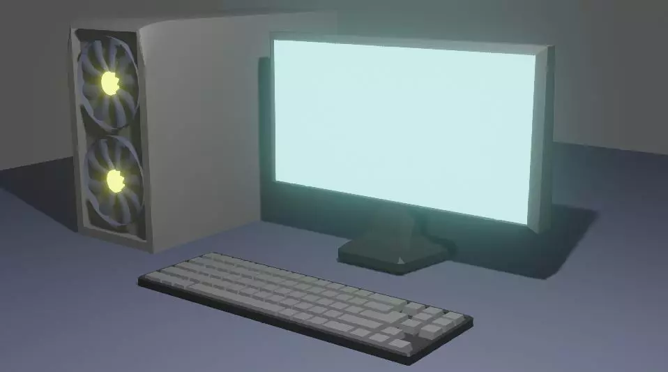 Computer 3D model_0