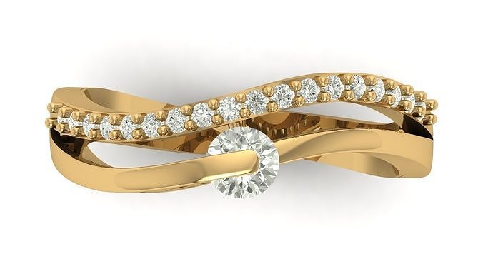 Engagement Ring Free 3D print model