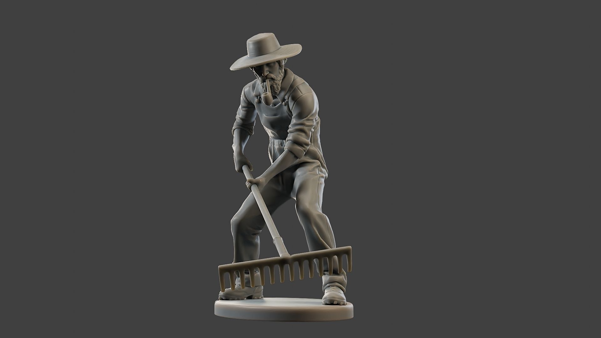 Farmer Man FM1 004 3D print model_13