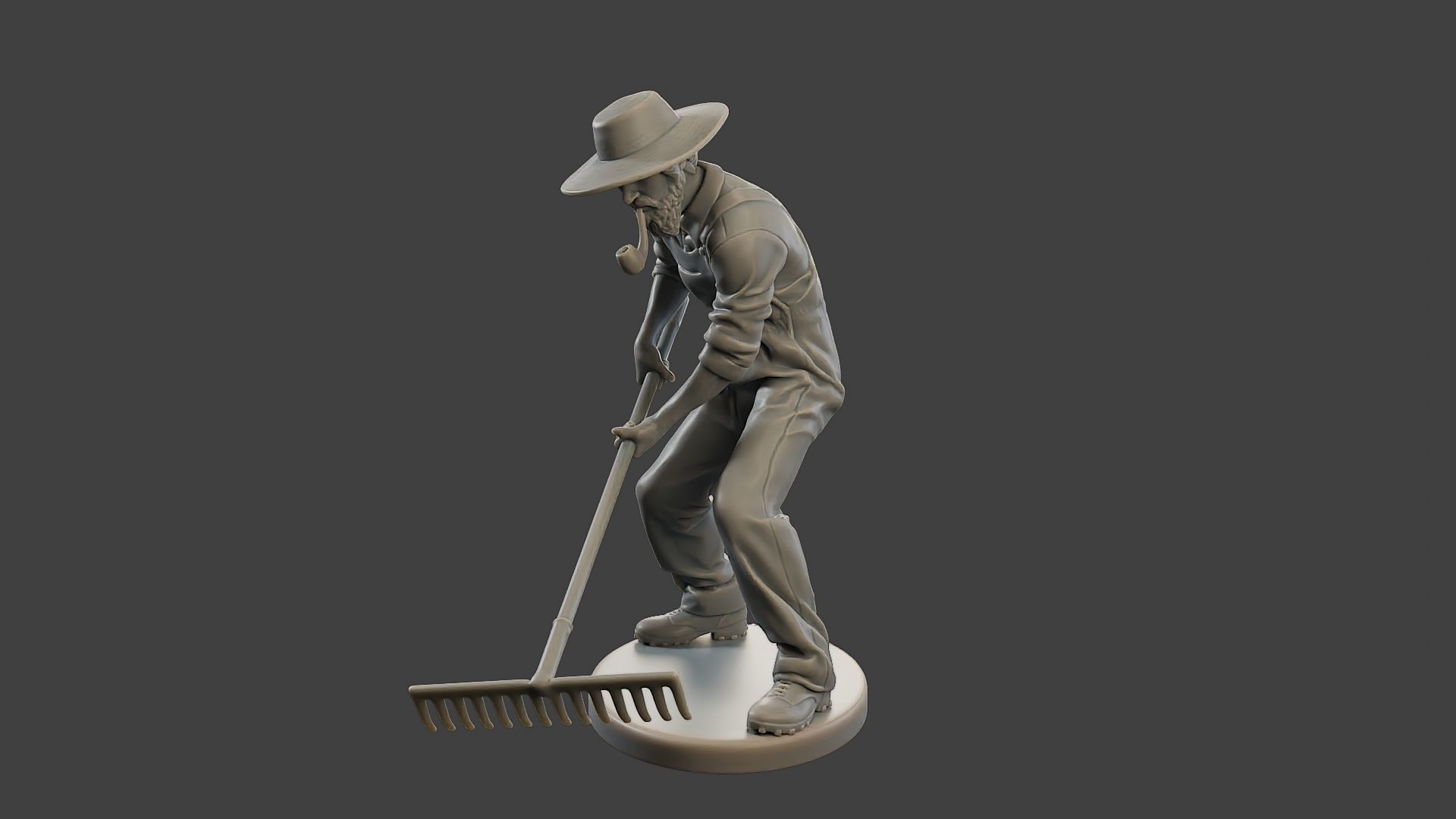 Farmer Man FM1 004 3D print model_1