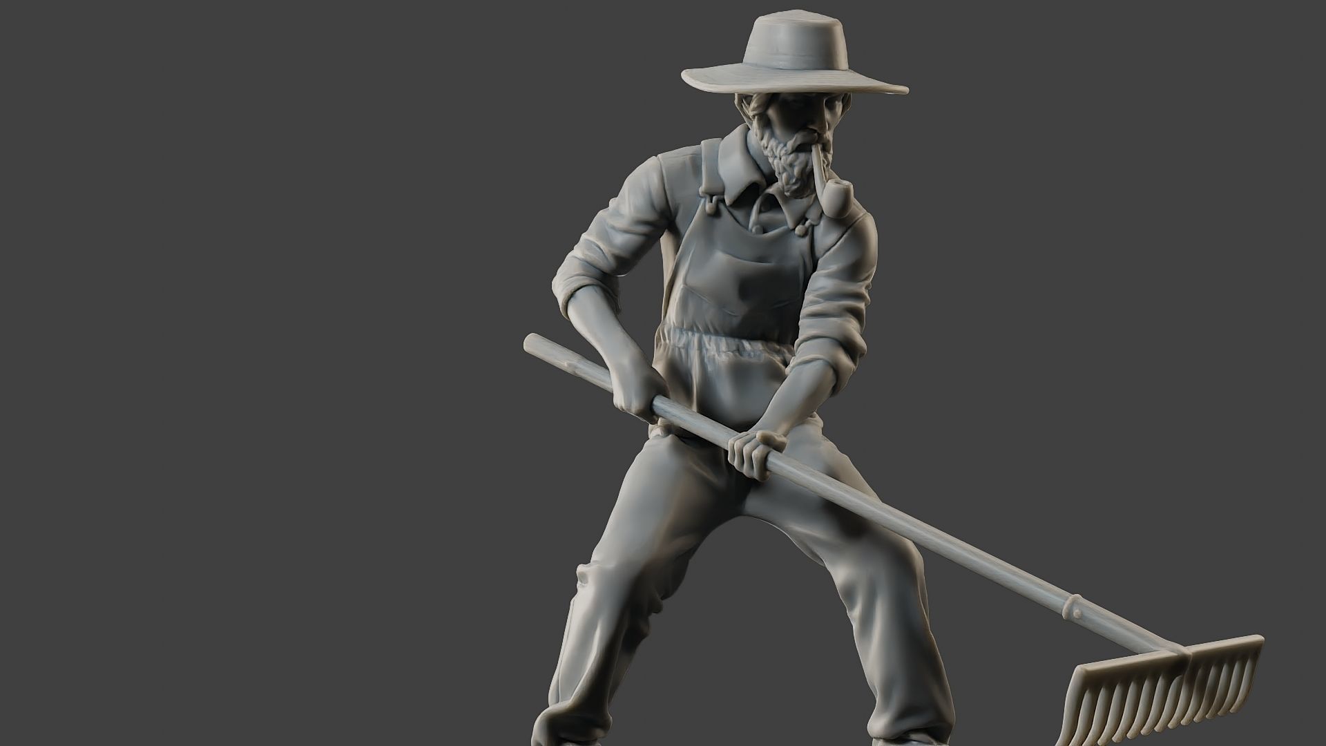 Farmer Man FM1 004 3D print model_29