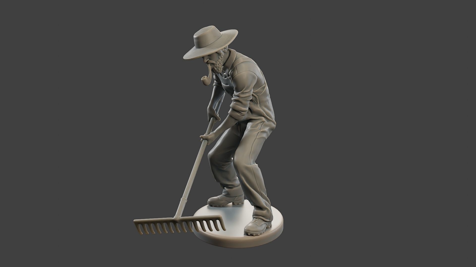 Farmer Man FM1 004 3D print model_11