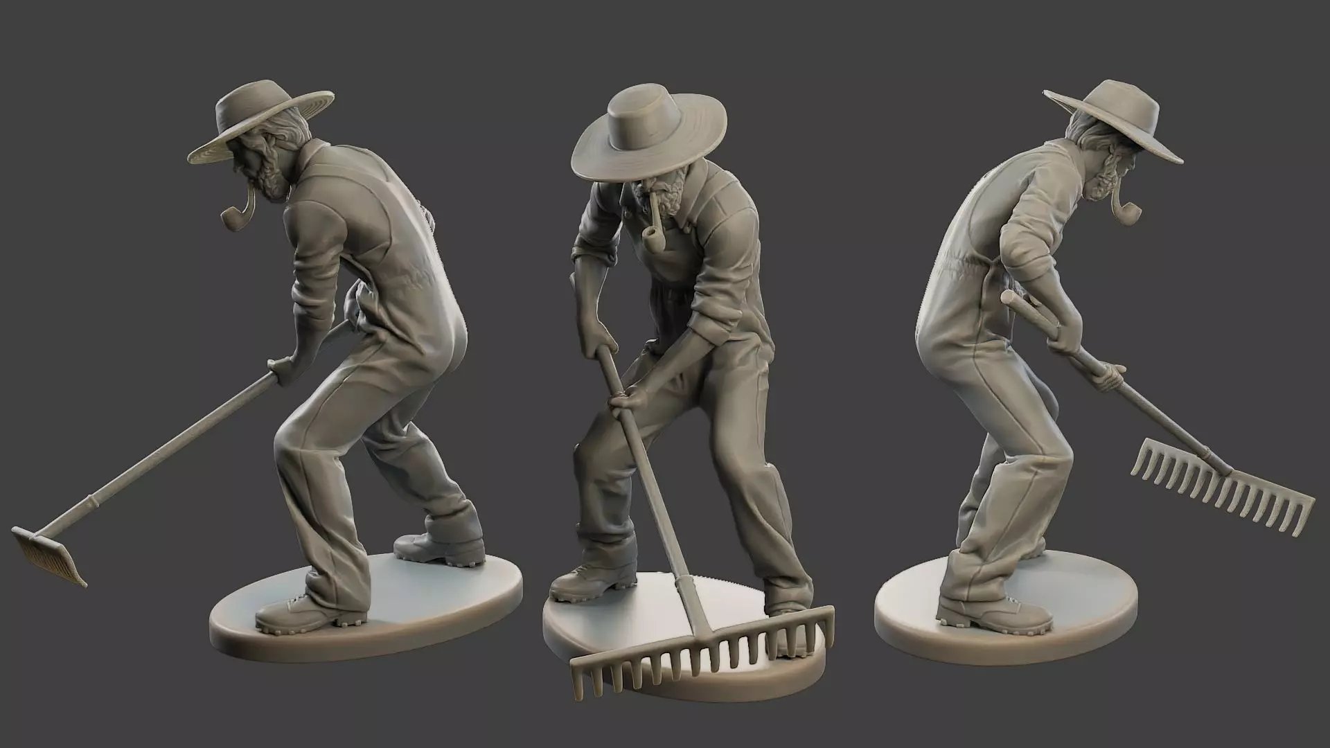 Farmer Man FM1 004 3D print model_0