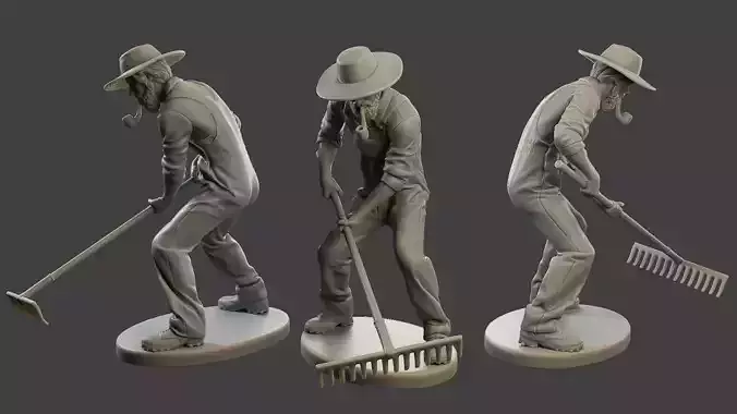 Farmer Man FM1 004 3D print model