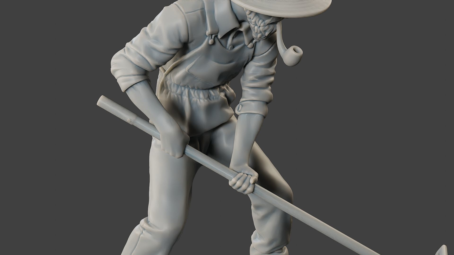 Farmer Man FM1 004 3D print model_20