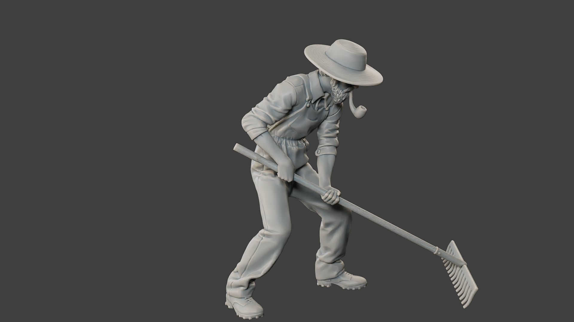 Farmer Man FM1 004 3D print model_31