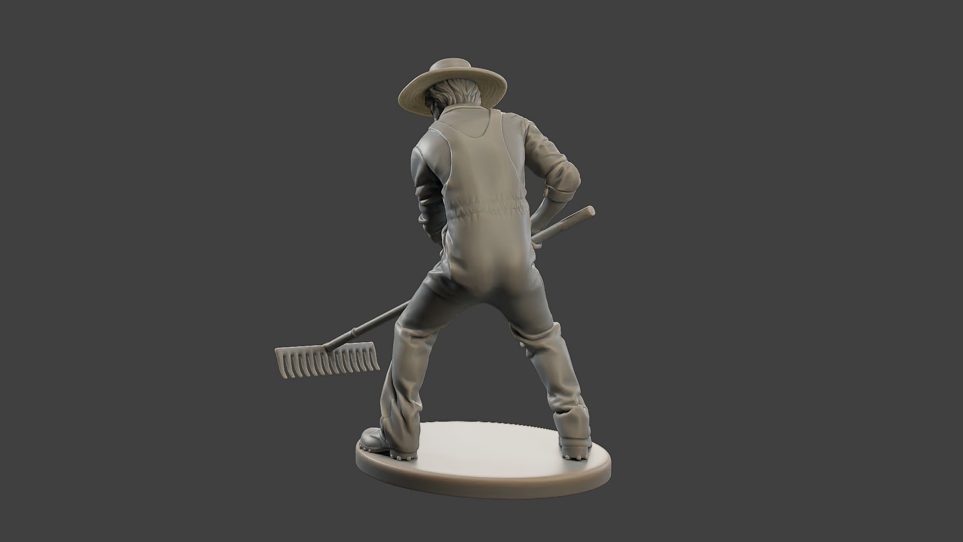 Farmer Man FM1 004 3D print model_4