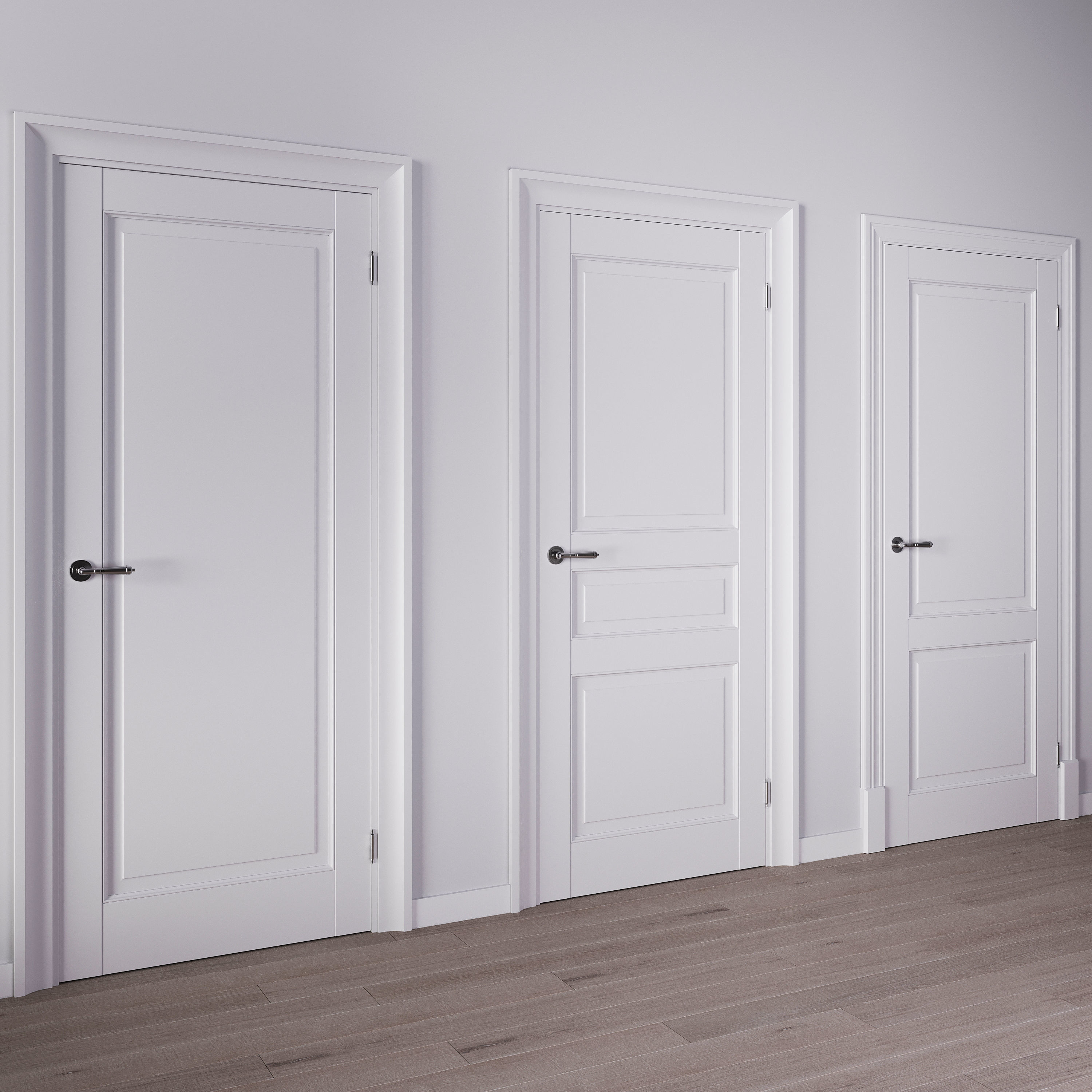 Doors Belgravia Anzio X-DG 3D model_4