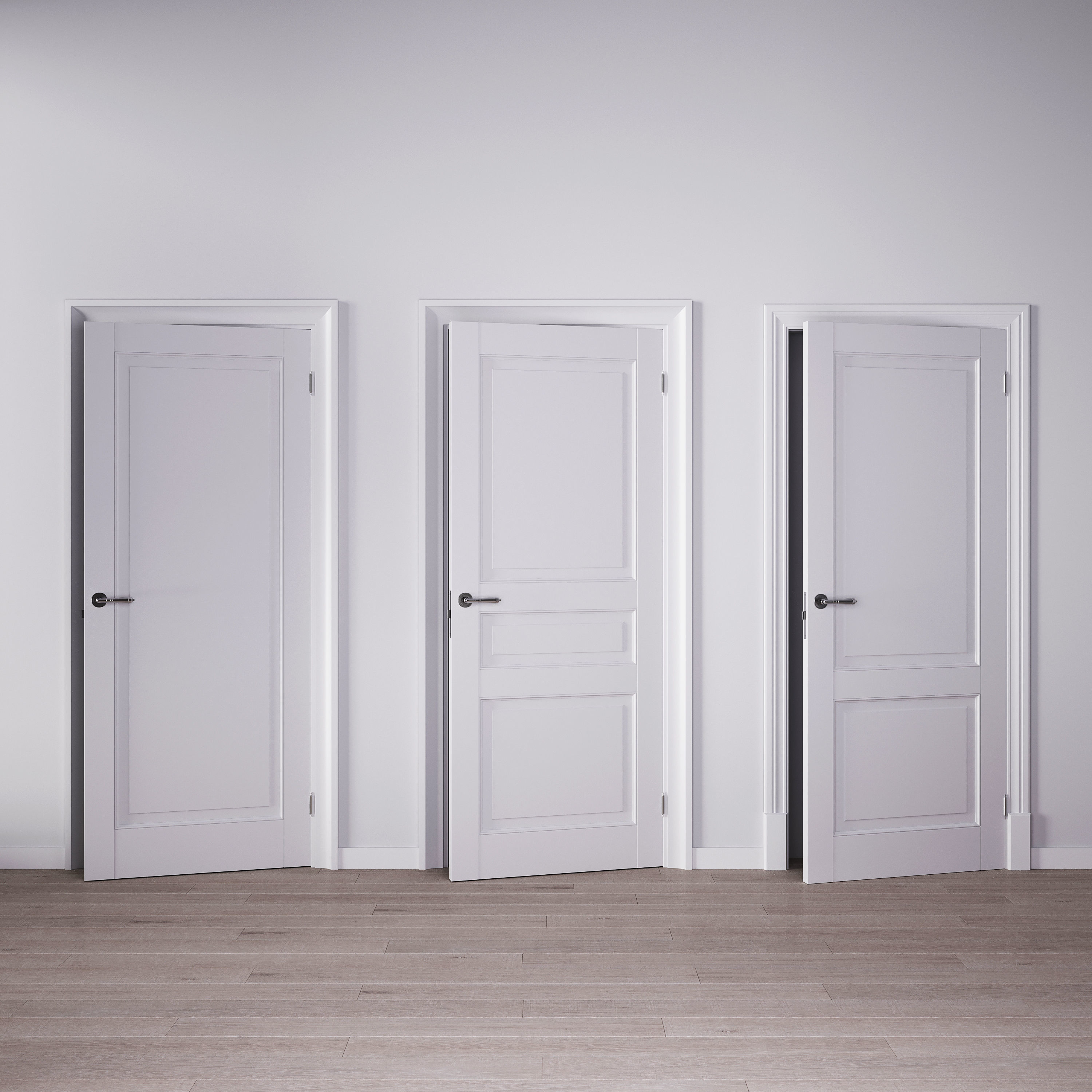 Doors Belgravia Anzio X-DG 3D model_6