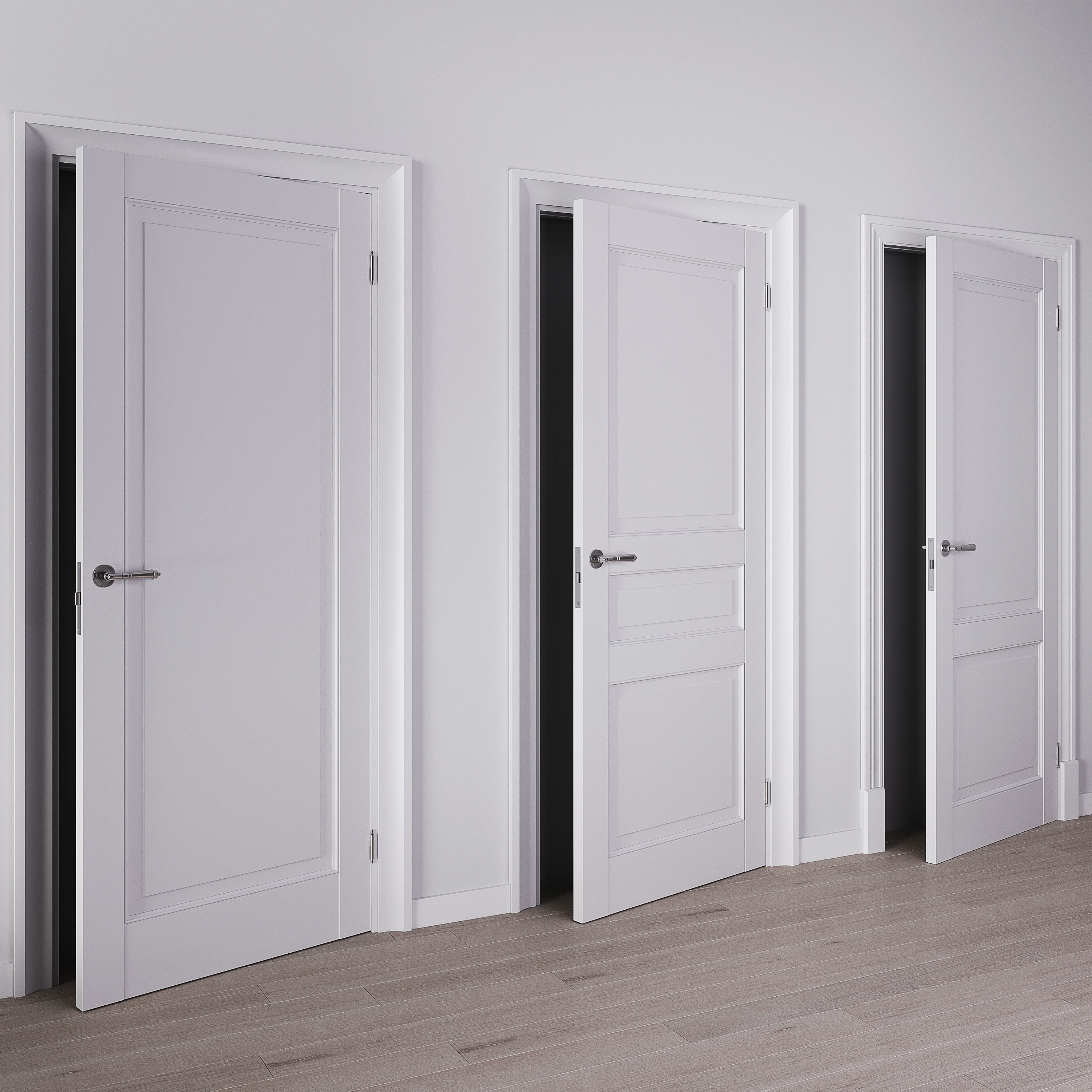 Doors Belgravia Anzio X-DG 3D model_7