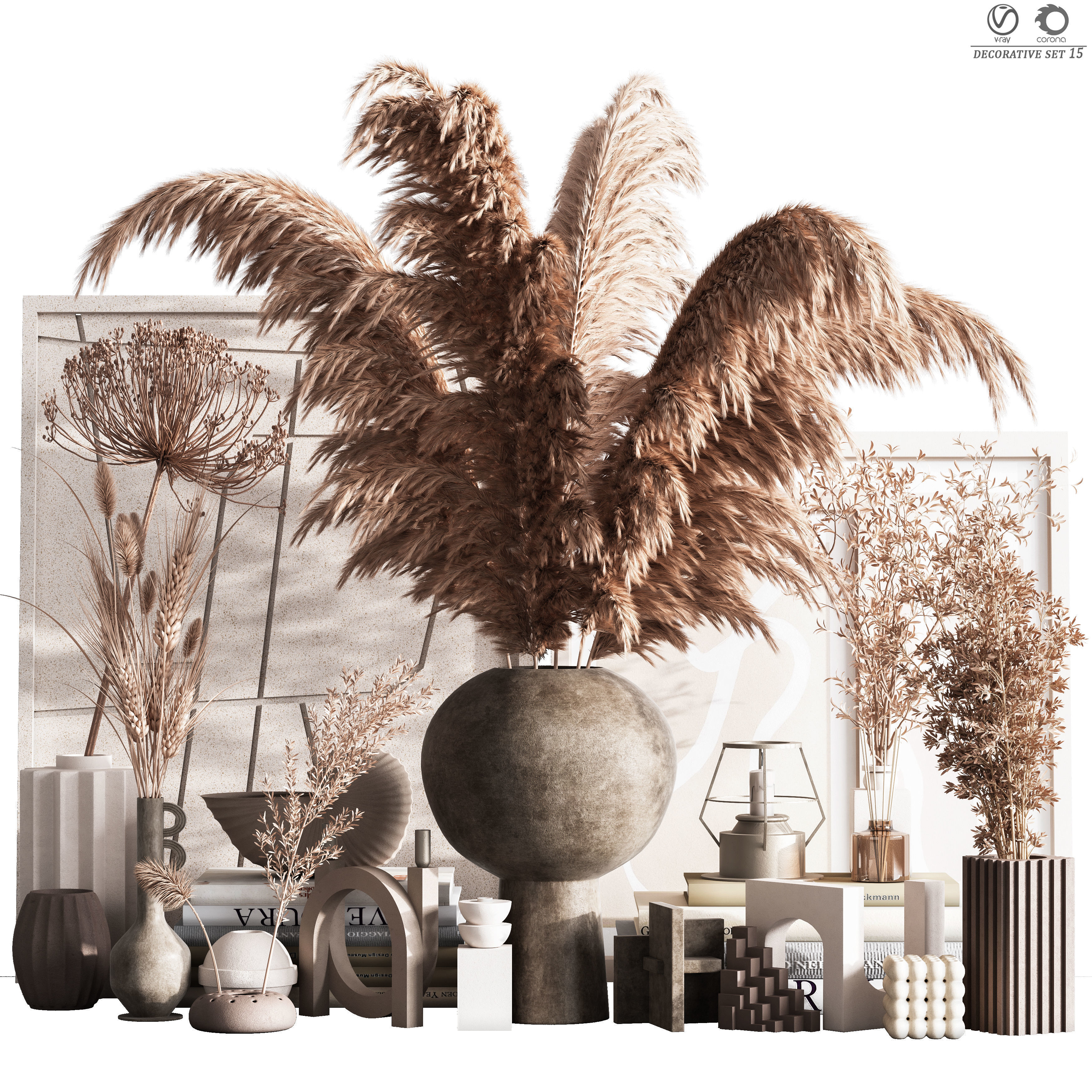decorative set 015 3D model_1