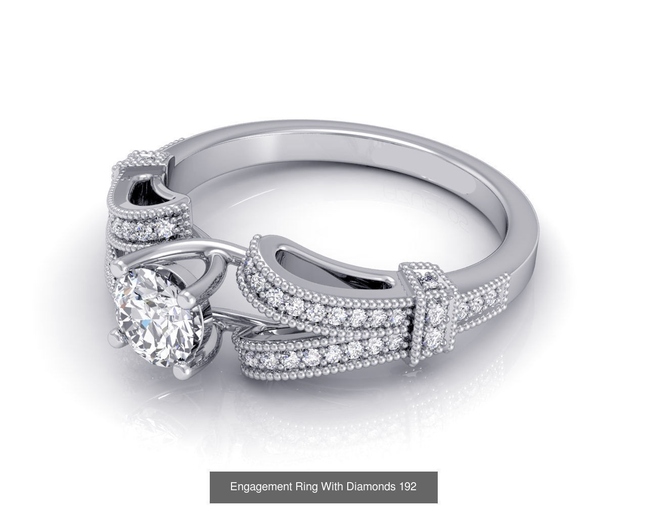 3DM 37 ENGAGEMENT RING FILES 3D Model Collection_20