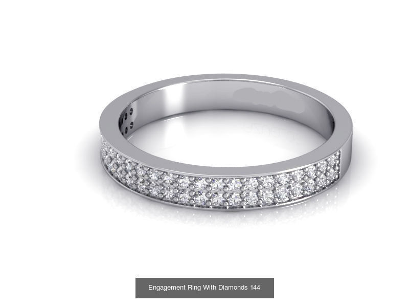 3DM 37 ENGAGEMENT RING FILES 3D Model Collection_8