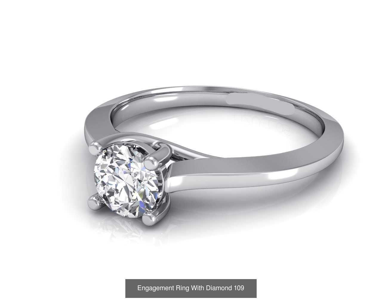 3DM 37 ENGAGEMENT RING FILES 3D Model Collection_17