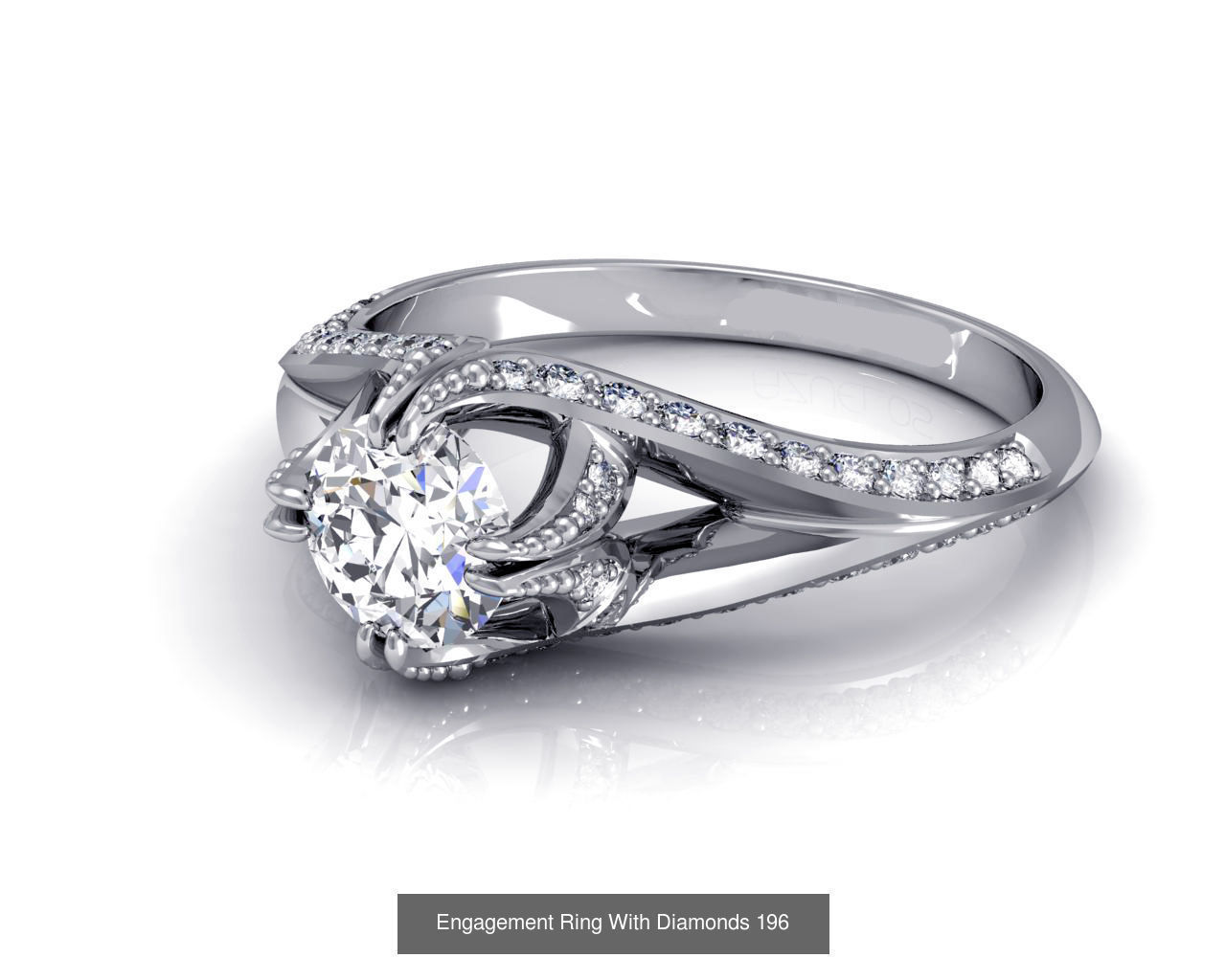 3DM 37 ENGAGEMENT RING FILES 3D Model Collection_29