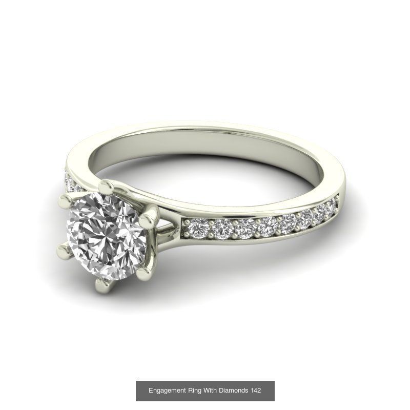 3DM 37 ENGAGEMENT RING FILES 3D Model Collection_7
