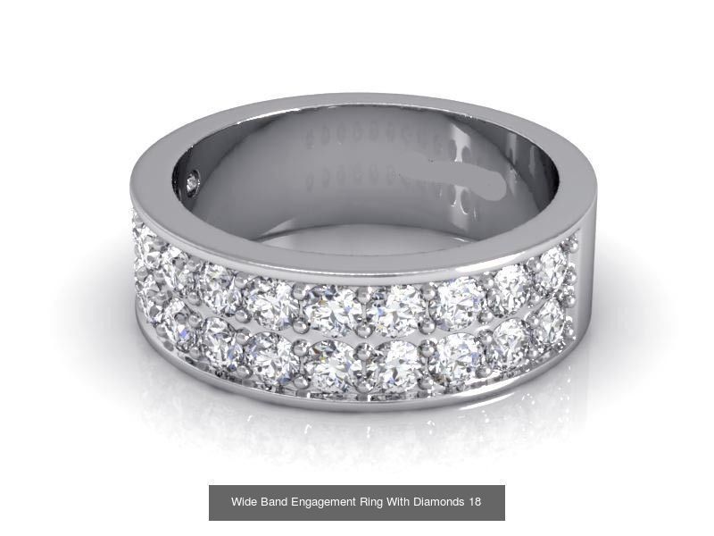 3DM 37 ENGAGEMENT RING FILES 3D Model Collection_9