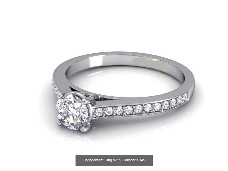 3DM 37 ENGAGEMENT RING FILES 3D Model Collection_10