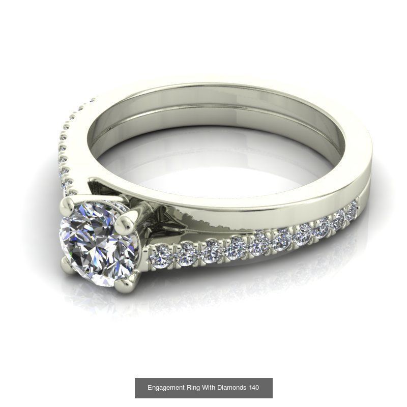 3DM 37 ENGAGEMENT RING FILES 3D Model Collection_5
