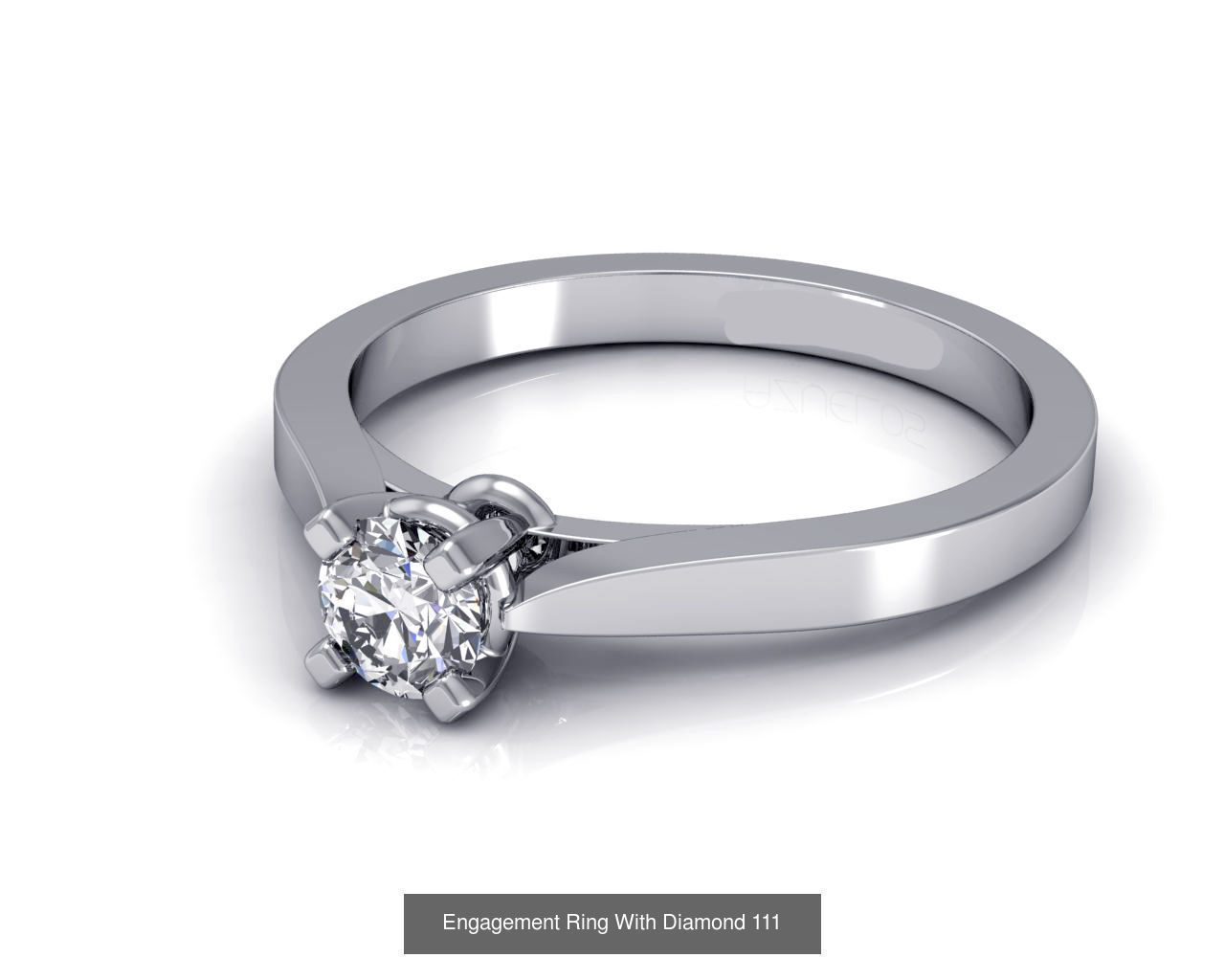 3DM 37 ENGAGEMENT RING FILES 3D Model Collection_33