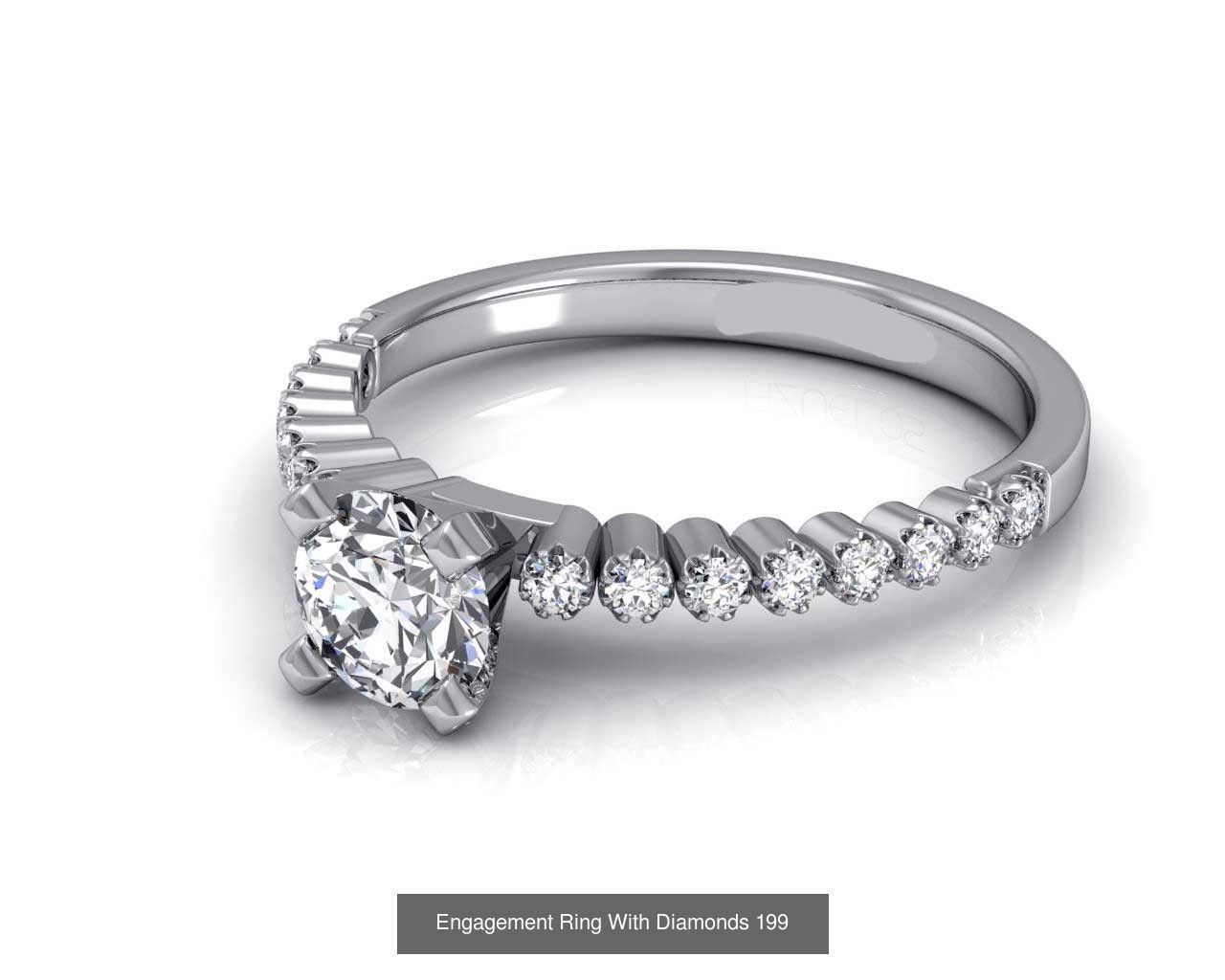 3DM 37 ENGAGEMENT RING FILES 3D Model Collection_34