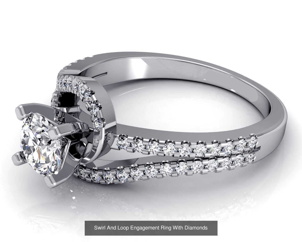 3DM 37 ENGAGEMENT RING FILES 3D Model Collection_24