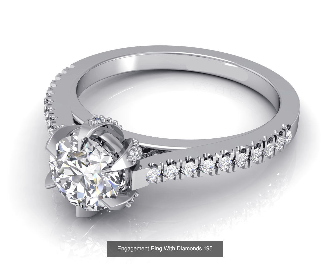 3DM 37 ENGAGEMENT RING FILES 3D Model Collection_27