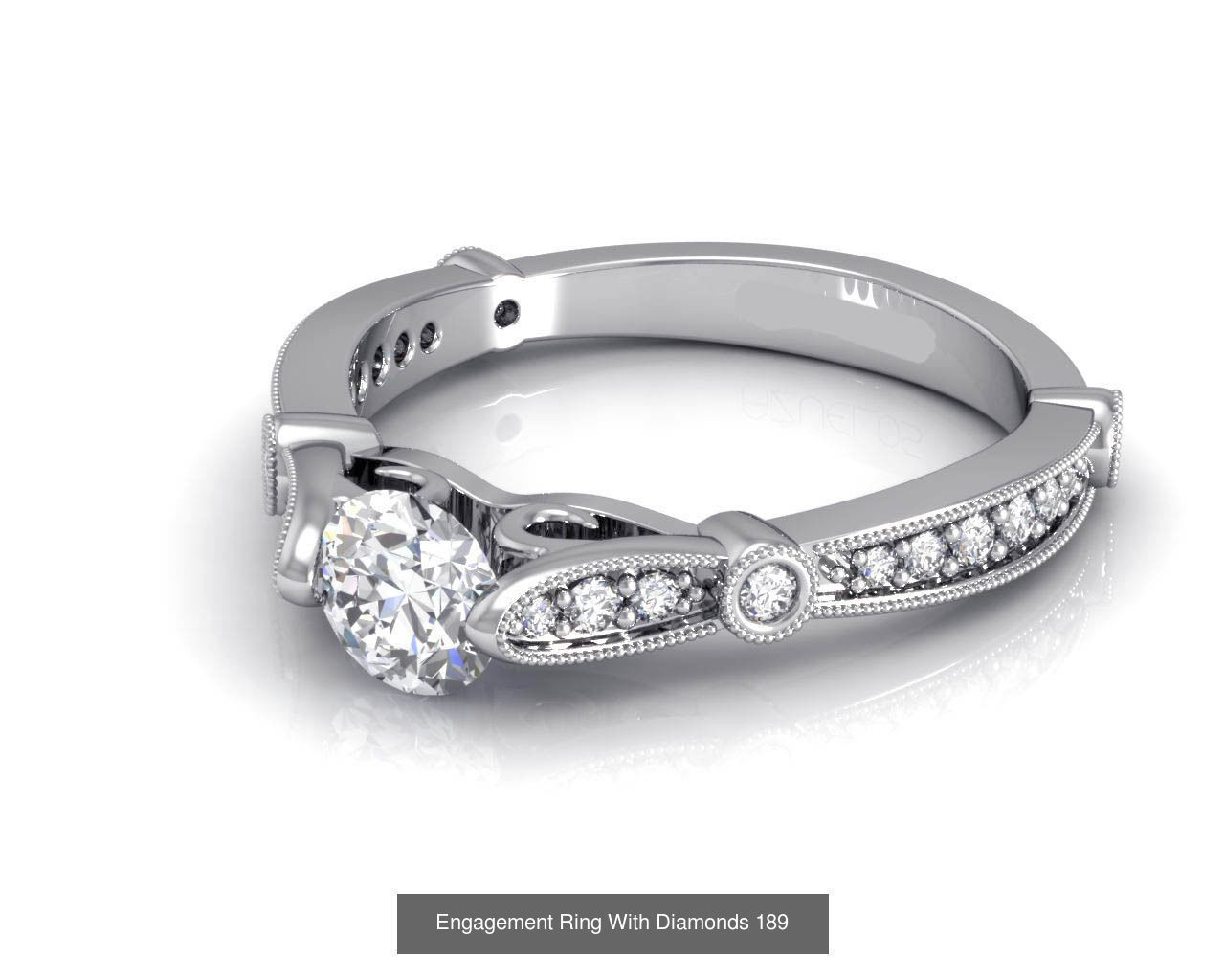 3DM 37 ENGAGEMENT RING FILES 3D Model Collection_14