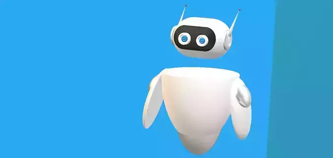 mini robot 3D model