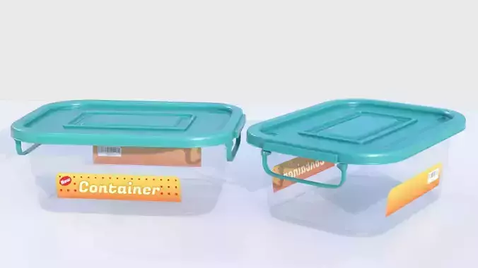 Basin container 3D model