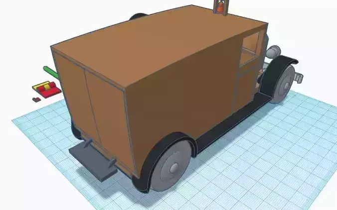 Ambulance from Tintin in America