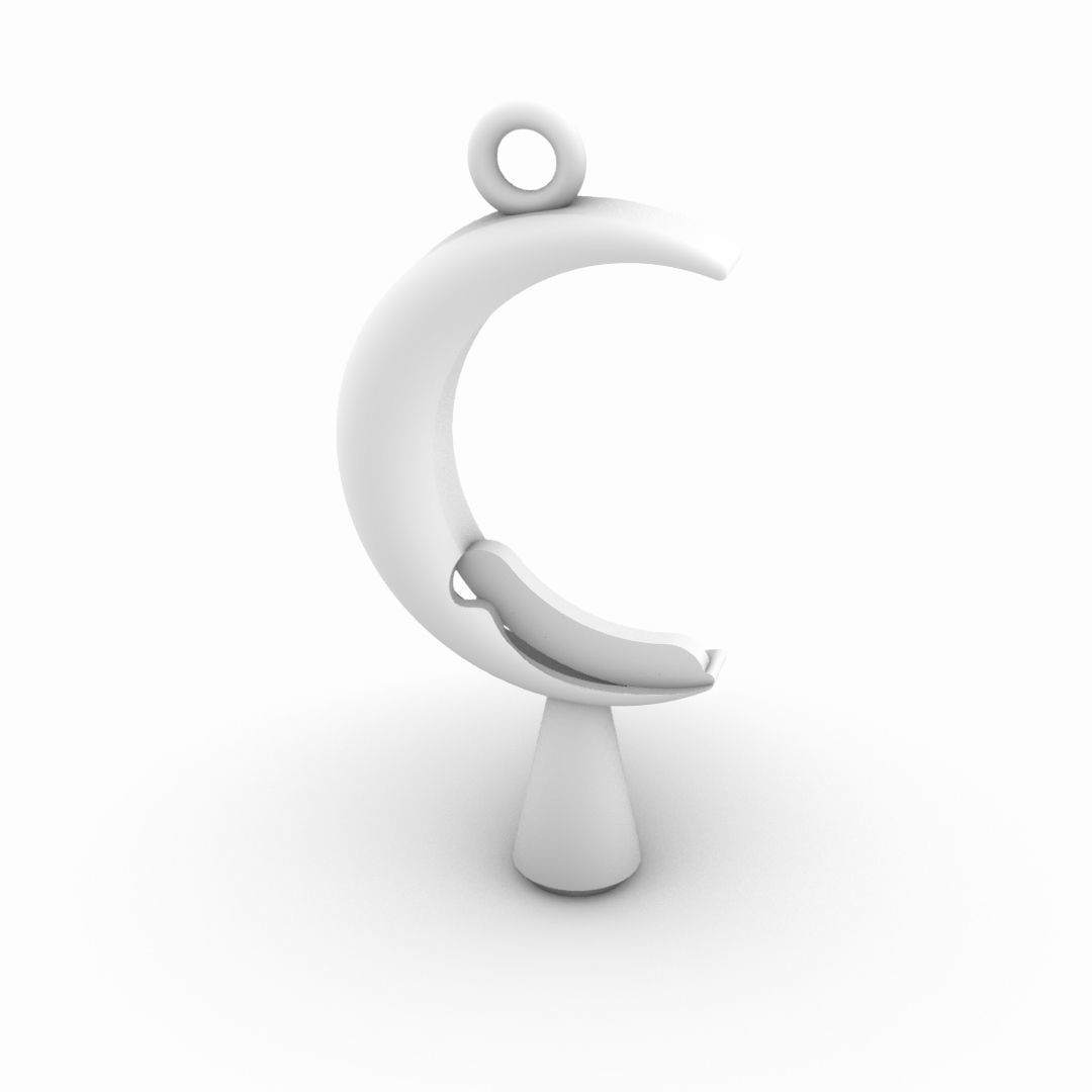 Pendant for easy printing 3D print model Free 3D print Free 3D print model_11