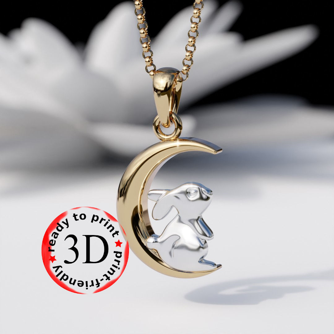 Pendant for easy printing 3D print model Free 3D print Free 3D print model_2