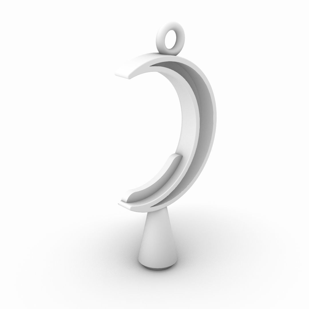 Pendant for easy printing 3D print model Free 3D print Free 3D print model_12