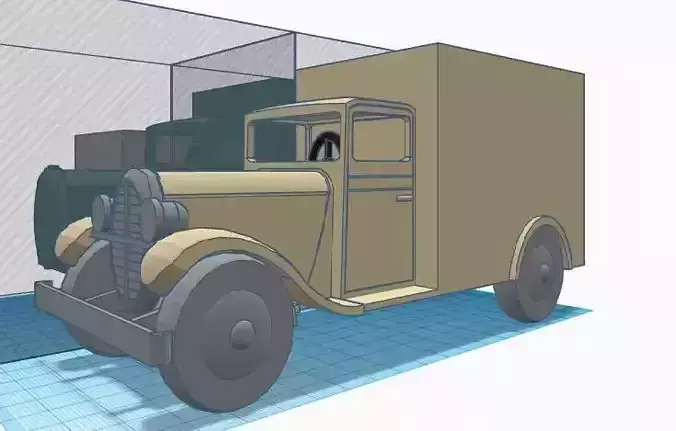 Ambulance from Tinin Cigars of the Pharaoh