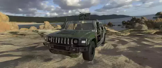 Maung Tactical Vehicle 3D model