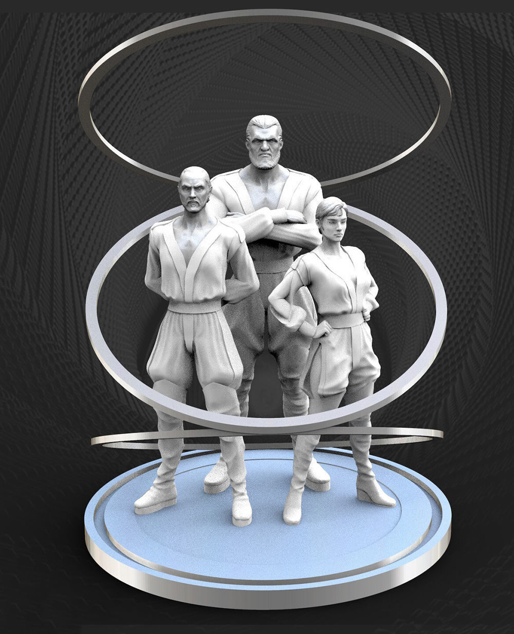 Kryptonians Superman 1978 Zod Non Ursa 3D print model_9