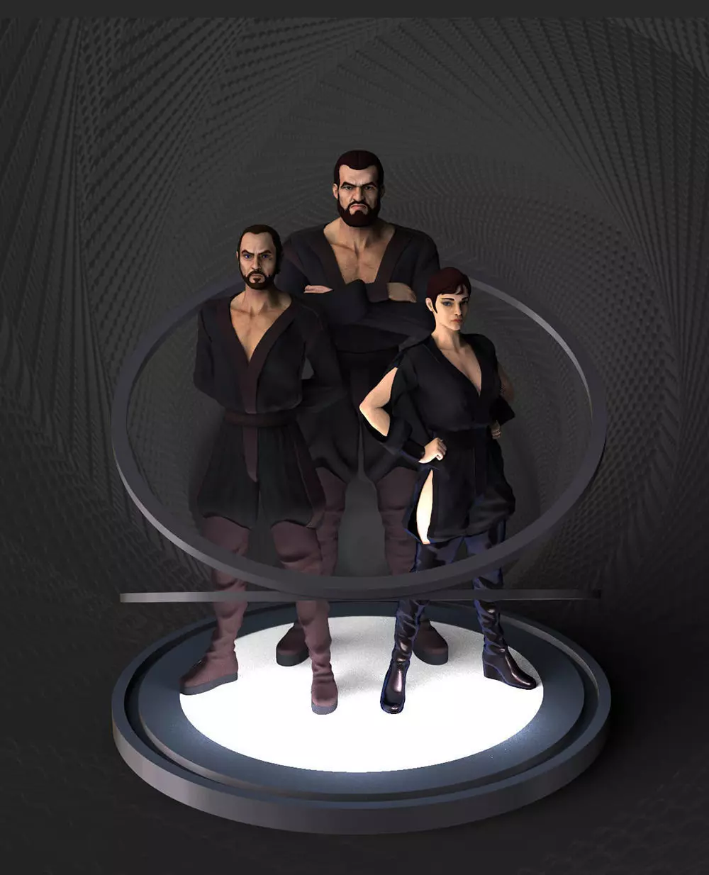 Kryptonians Superman 1978 Zod Non Ursa 3D print model_0