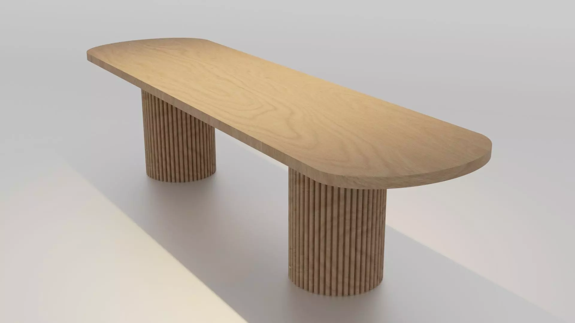 Long Table 3D model_0