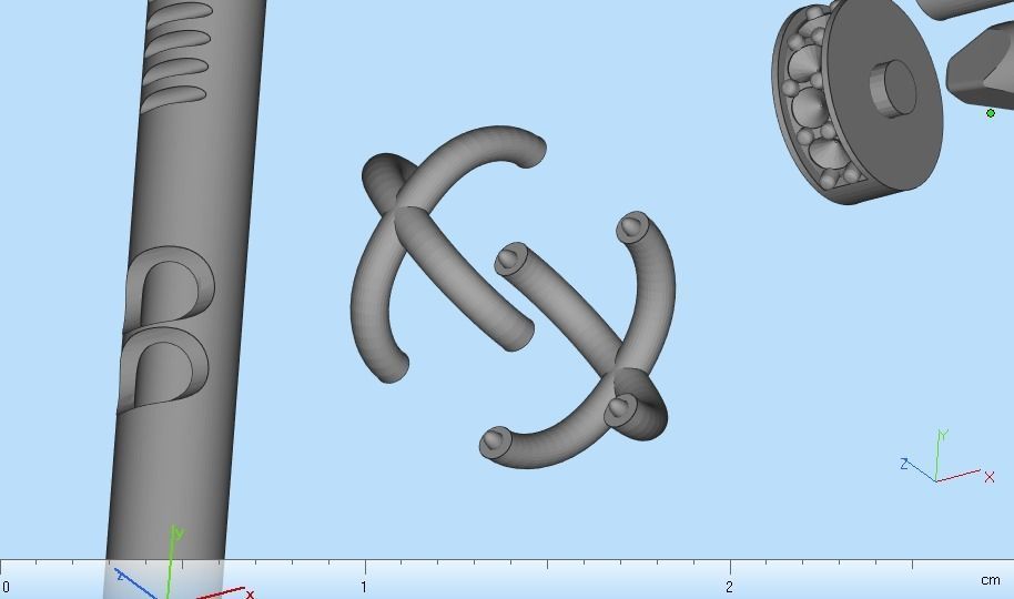 cross Nail 3D print model_14