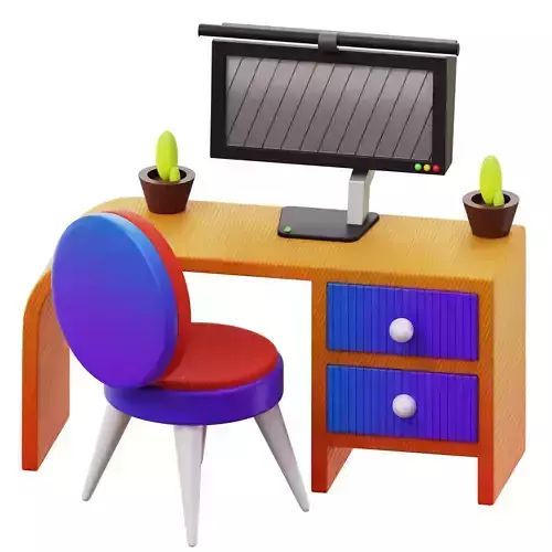 3D Set Up Work Place