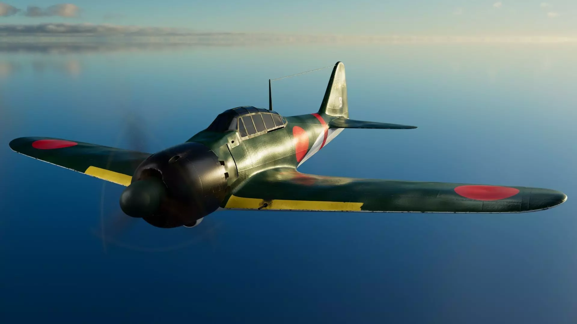 A6M5 Zero fighter 3d model 3D model