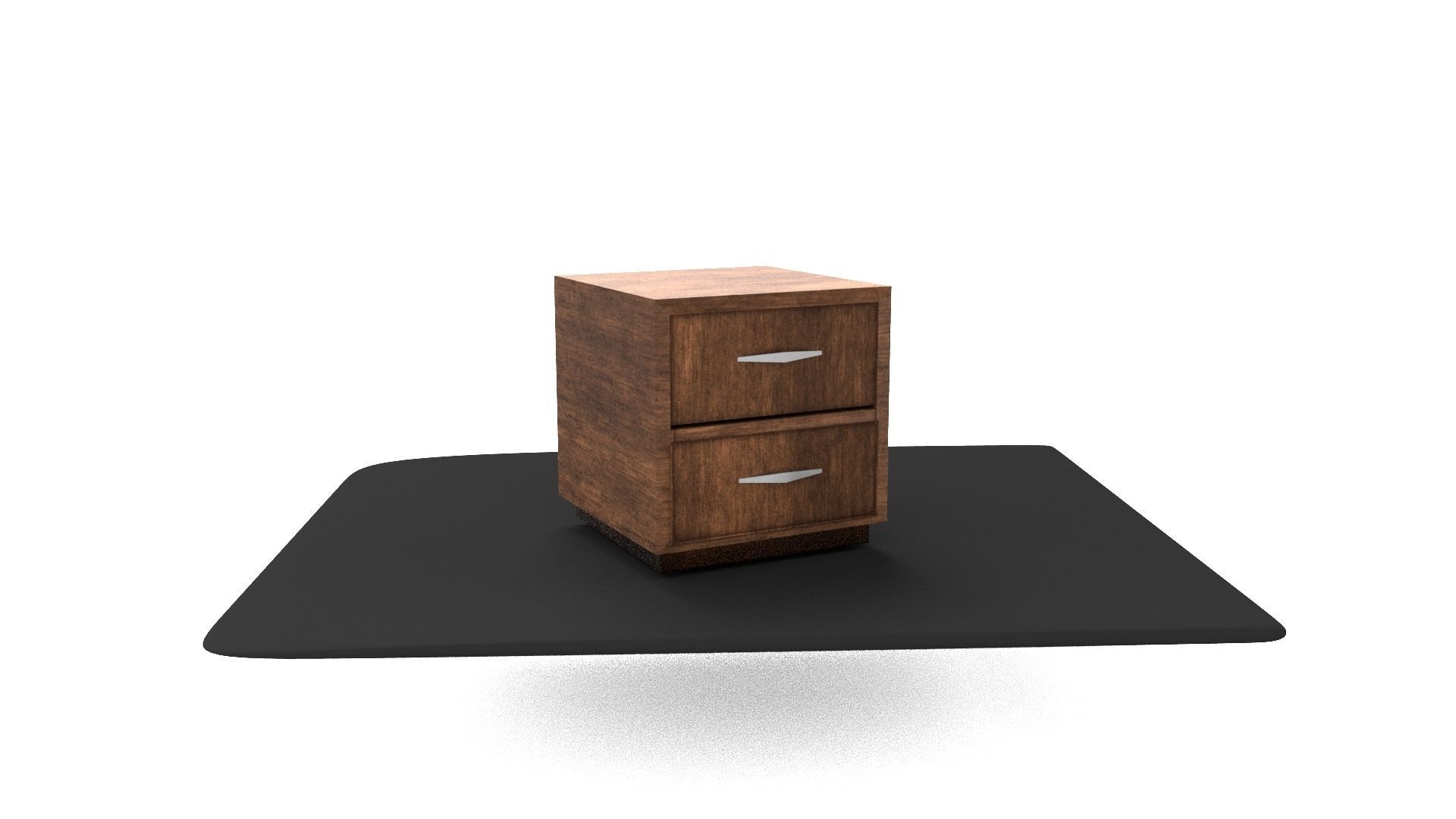 Office desk  3D model_5