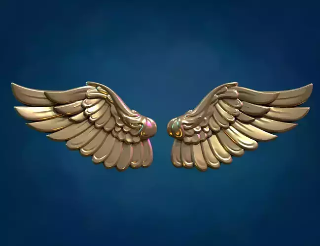 Wings Relief 3D print model