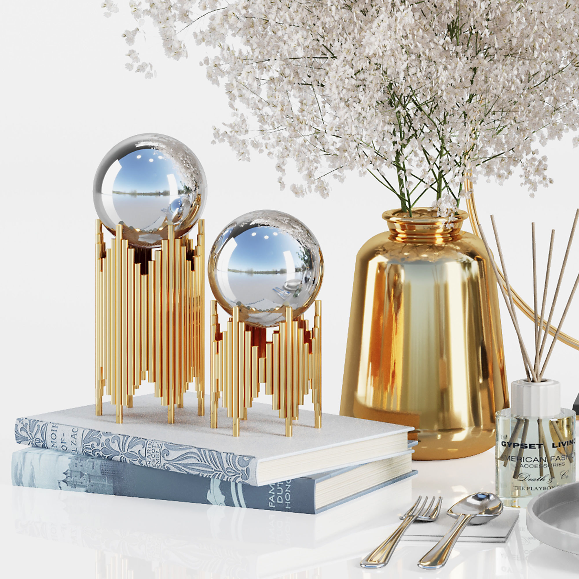 Table Setting V2 3D model_3