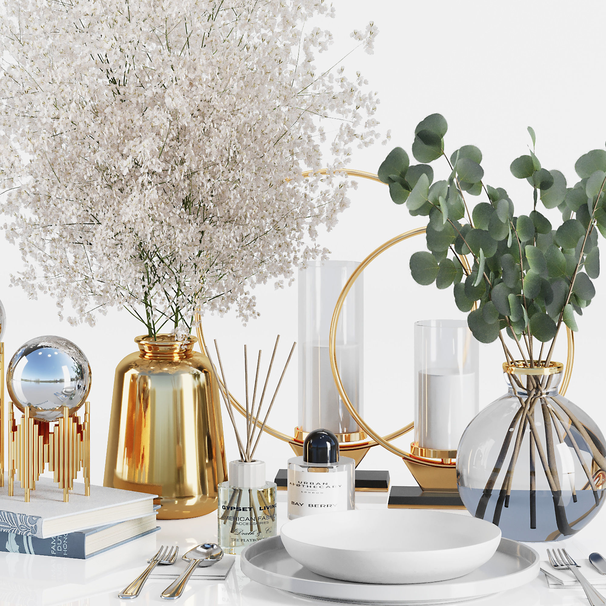 Table Setting V2 3D model_2