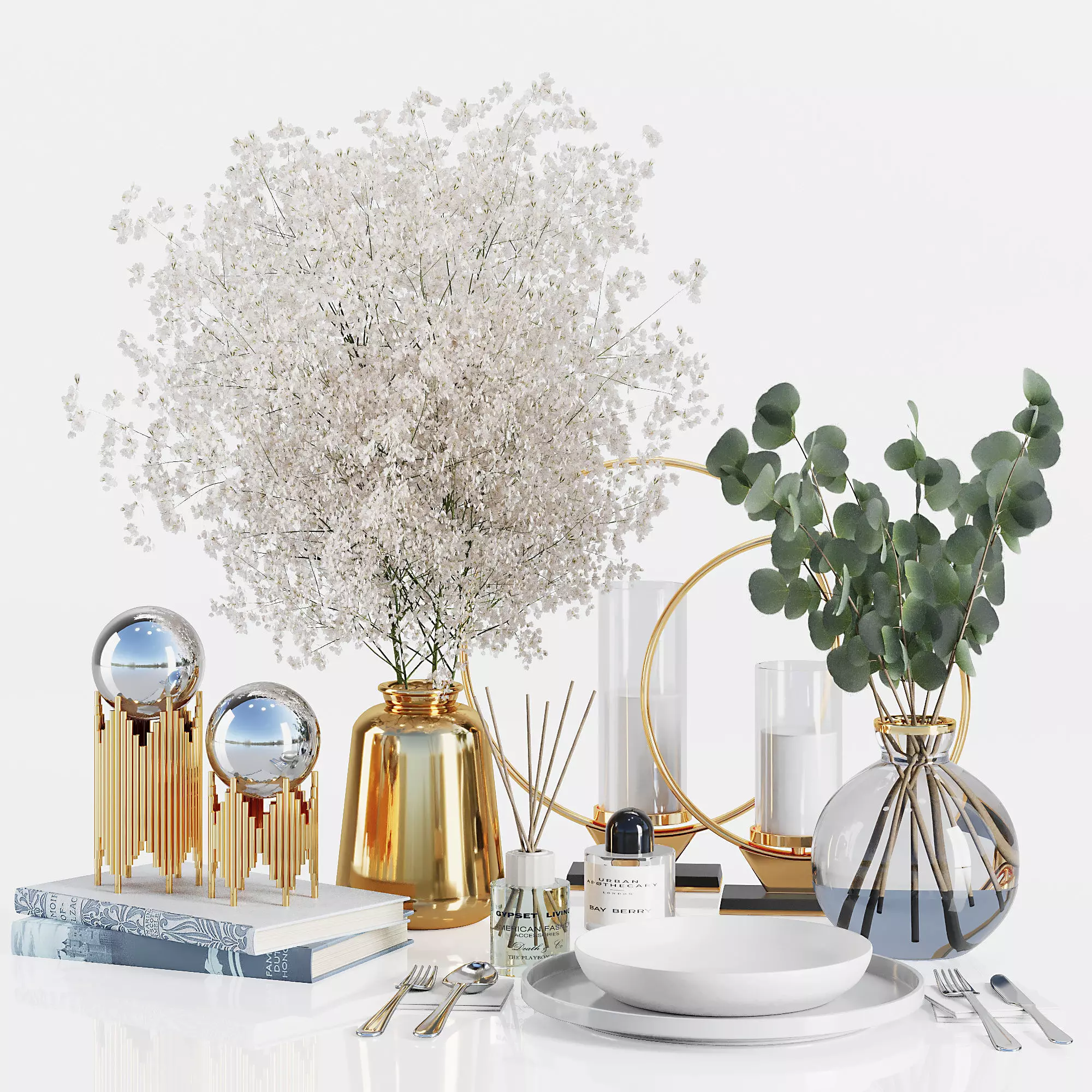 Table Setting V2 3D model_0