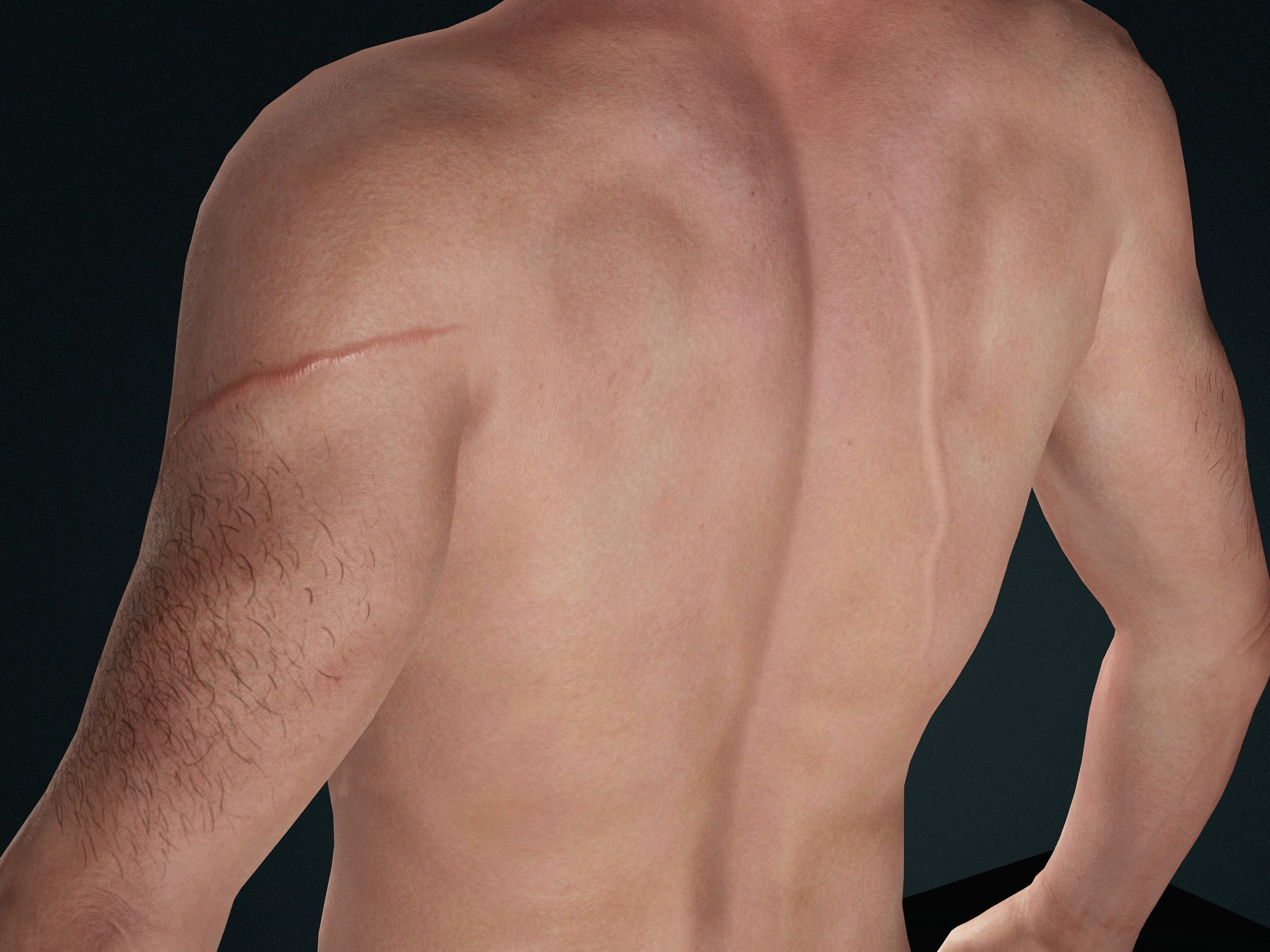 Alejandro-Male Character Low-poly 3D model_8